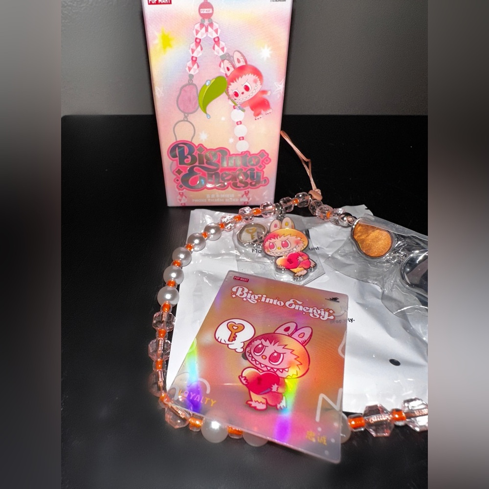 **AUTHENTIC** POPMART Big Into Energy- Phone charm “loyalty”